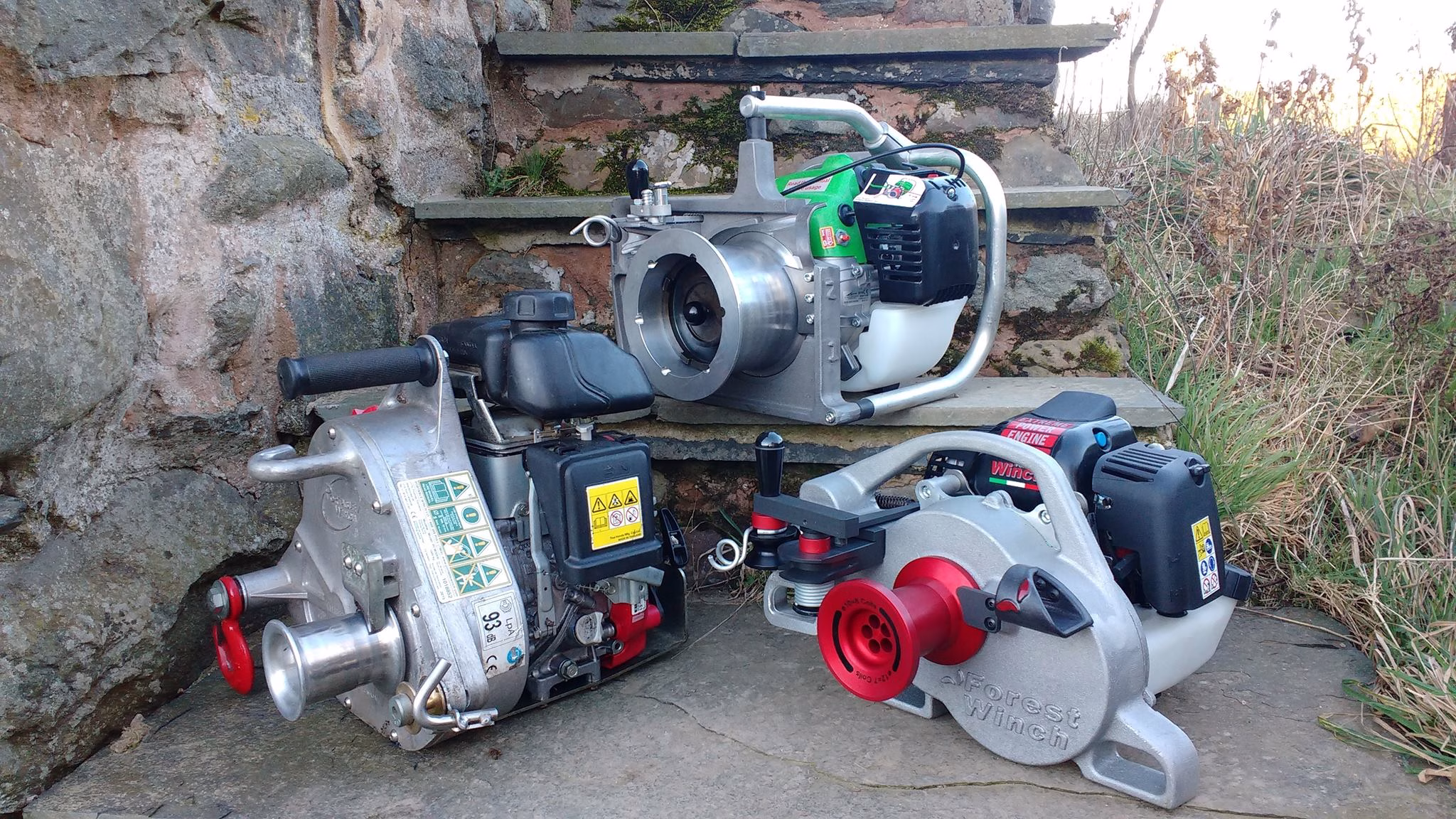 portable capstan winches