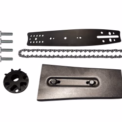 EDER 3/8 Drive sprocket + chain 3/8 + guide bar 12mm