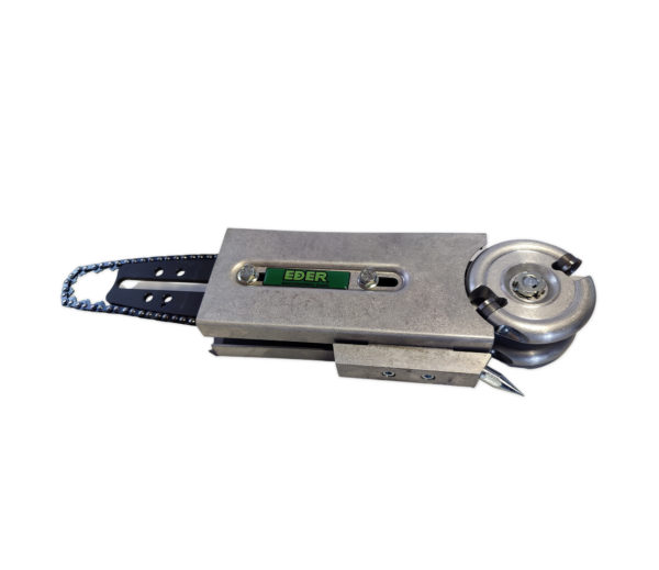 EDER ETH-C Trough cutter with .325 Drive sprocket + chain .325 + guide bar 12mm