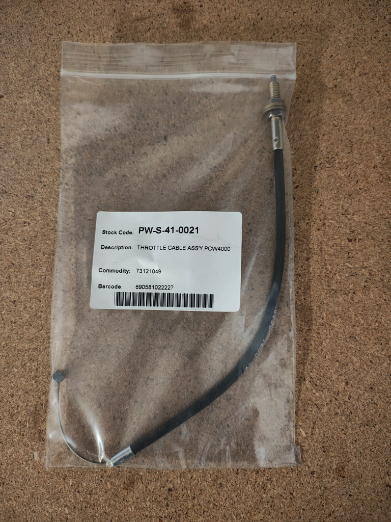 PCW4000 Throttle Cable (41-0021)