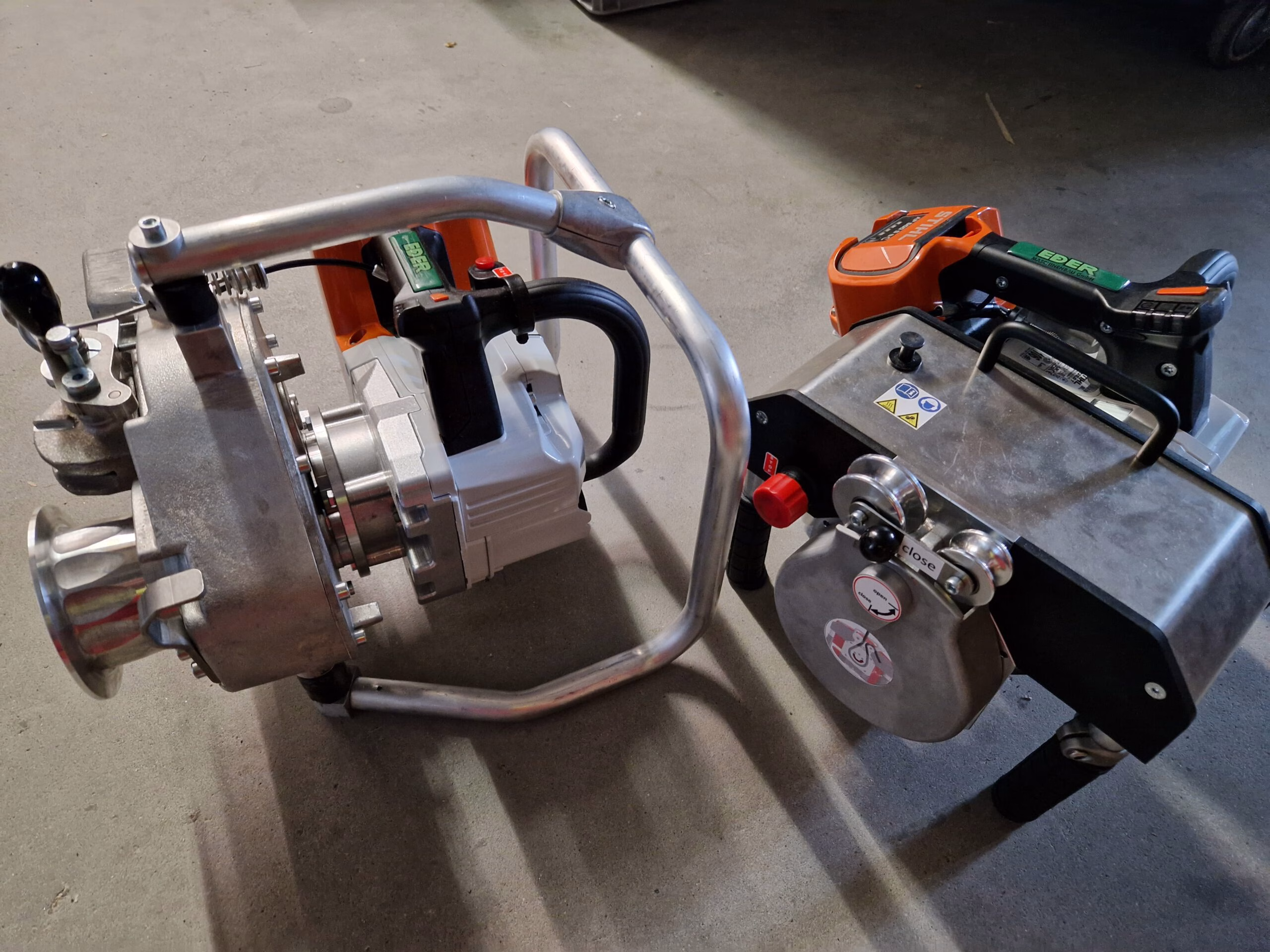 EDER EPC 240-11 B and Winch 1200 B - product range