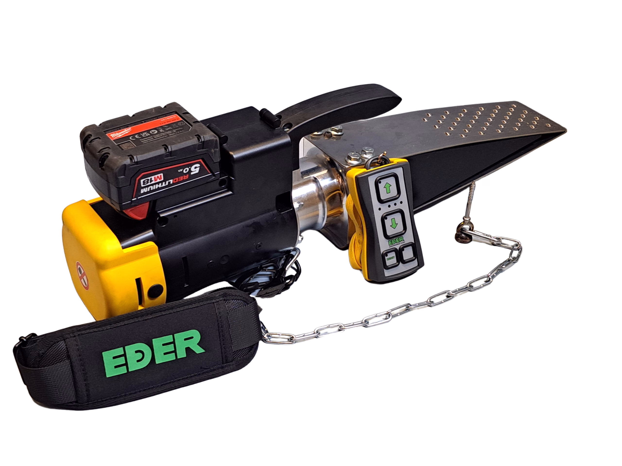 EDER Titan 80 remote control wedge with fall restraint